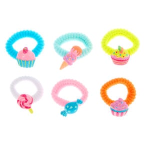 Claire&#39;s Club Sweet Treat Hair Bobbles - 6 Pack,