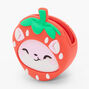 Red Strawberry Hamster Jelly Coin Purse,
