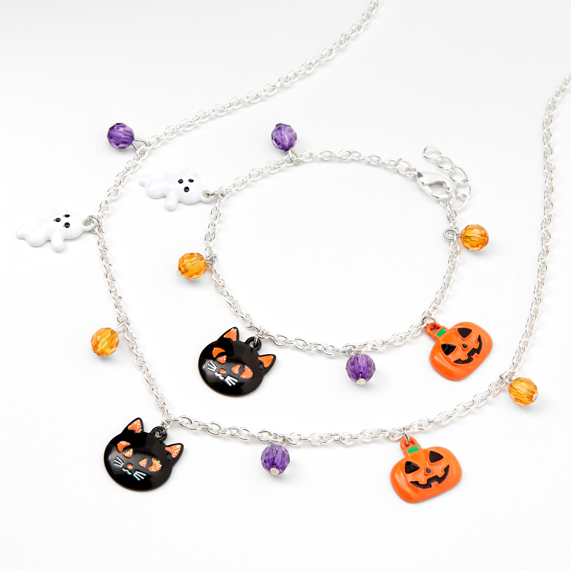 Halloween Motif Jewelry Set - 2 Pack,
