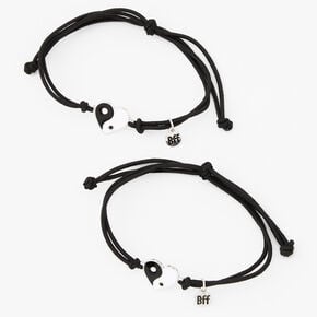 Yin Yang Best Friends Adjustable Bracelets - 2 Pack,