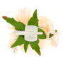 Champagne Flower Butterfly Hair Clip - Cream,