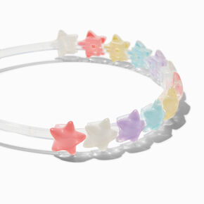 Colorful Puffy Star Headband,