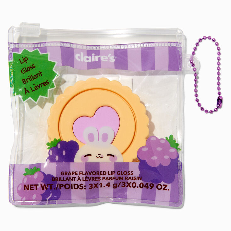 Bunny Shortbread Cookie Flavored Lip Gloss,
