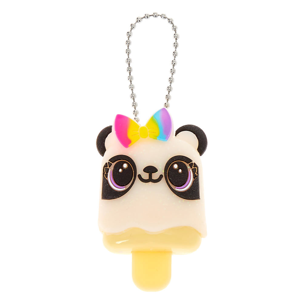 Pucker Pops® Rainbow Panda Bow Lip Gloss - Grape,