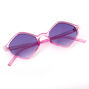 Hexagon Sunglasses - Purple,