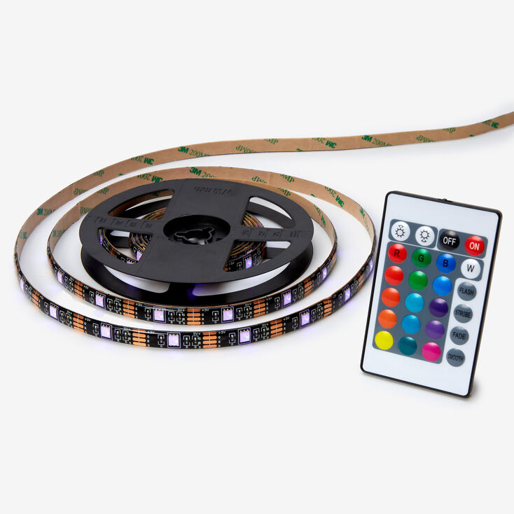 Color Changing LED Light Strip with Remote Control,