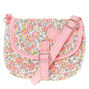 Sac &agrave; bandouli&egrave;re avec imprim&eacute;s floraux roses,