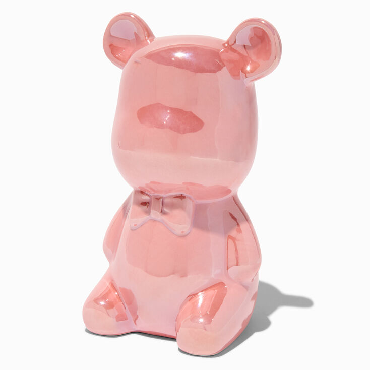 Pink Bear Coin Bank,