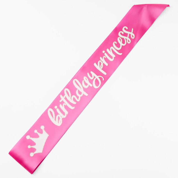 Birthday Princess Sash - Pink,