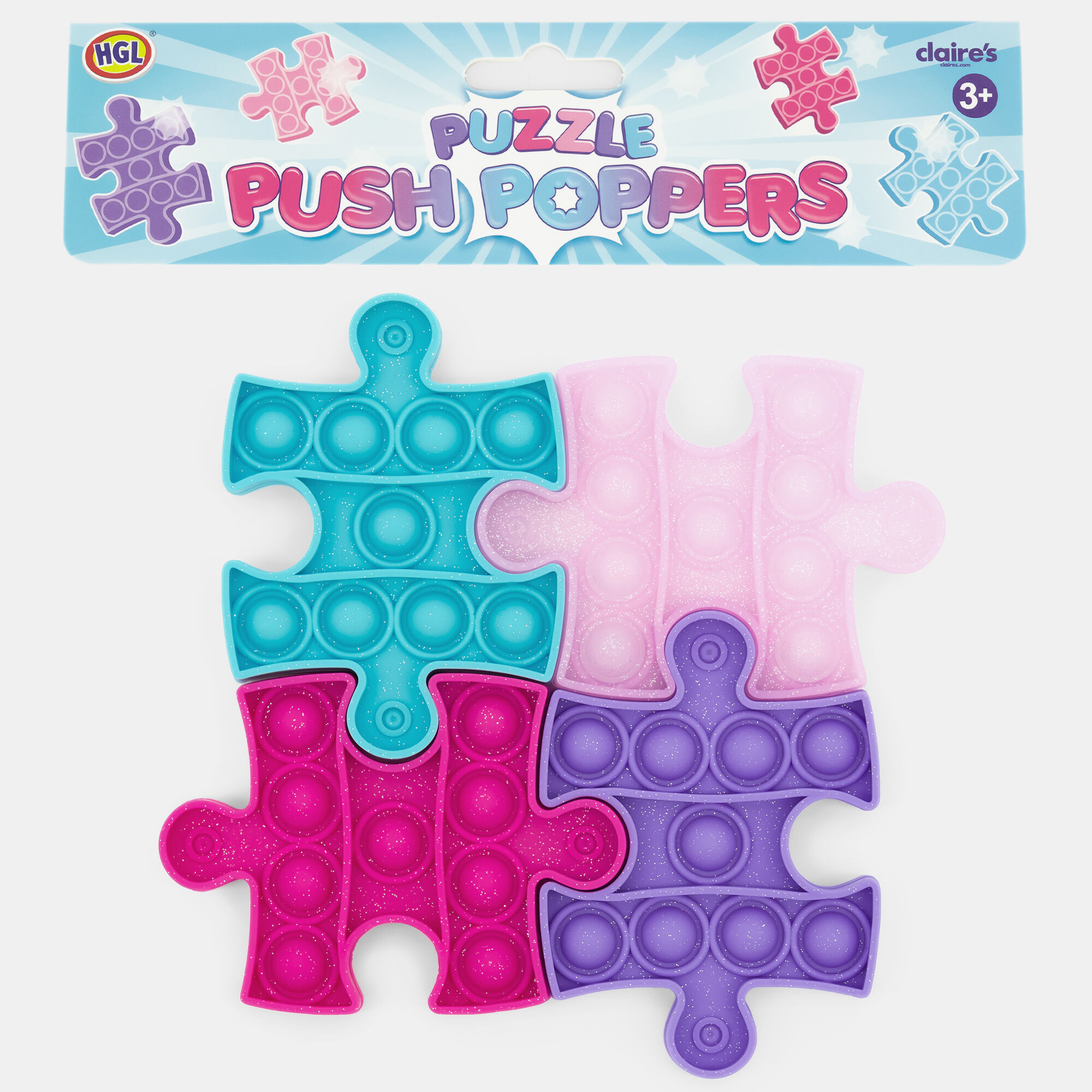 Claire's Jouet fidget Puzzle Push Poppers - Les modèles peuvent varier