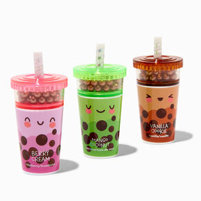 Boba Tea Shaker Lip Balm Set - 3 Pack,
