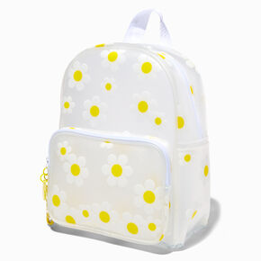 Yellow Daisy Translucent Backpack,