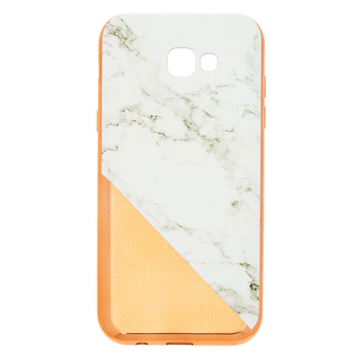 Rose Gold Marble Phone Case - Fits Samsung Galaxy A7,