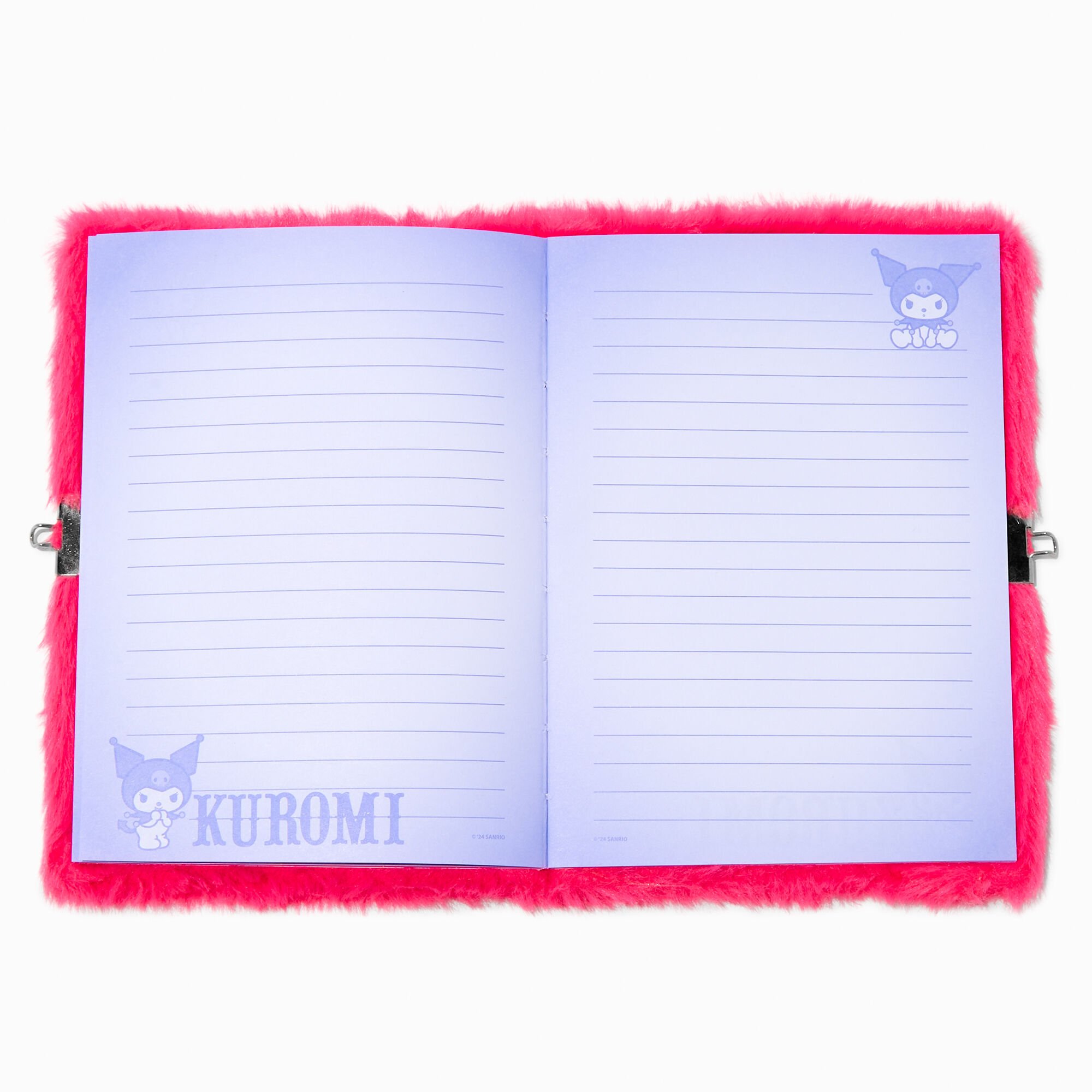 Sanrio® My Melody™ & Kuromi™ Furry Lock Diary,
