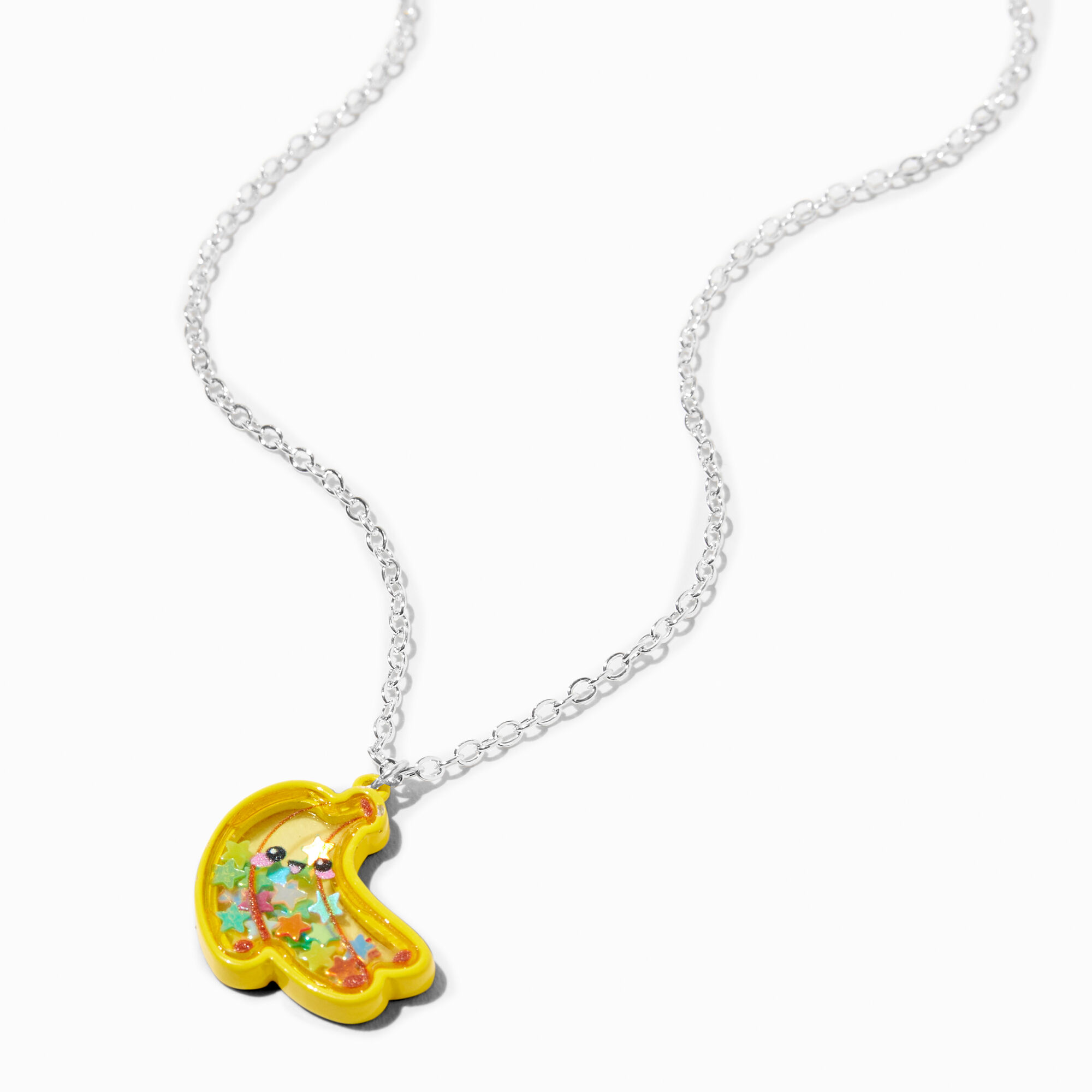 Collier à pendentif shaker banane,