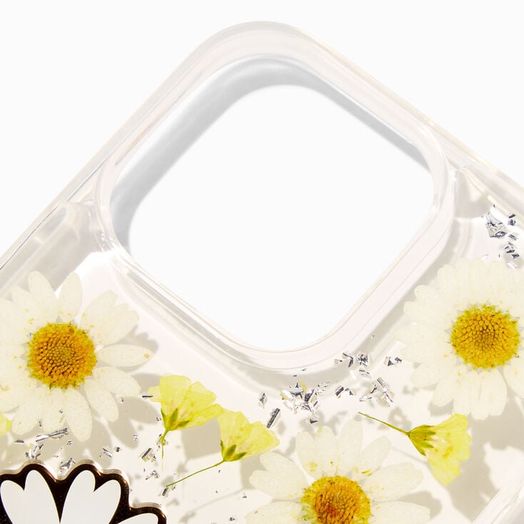 Daisy Ring Holder Protective Phone Case - Fits iPhone 14 Pro Max
