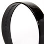 Solid Wide Headband - Black,