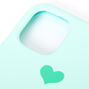 Teal Heart Phone Case - Fits iPhone&reg; 11,