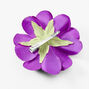 Bright Purple Flower Hair Clip,