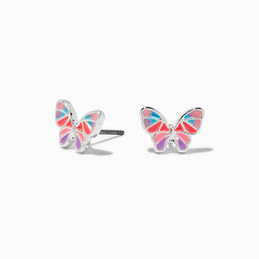 Mini clous d&#39;oreilles papillon qui changent de couleur en r&eacute;action aux UV,