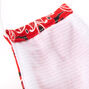 Cotton Red Bandana Print Face Mask - Adult,