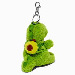 Green Dinosaur Plush Keychain,