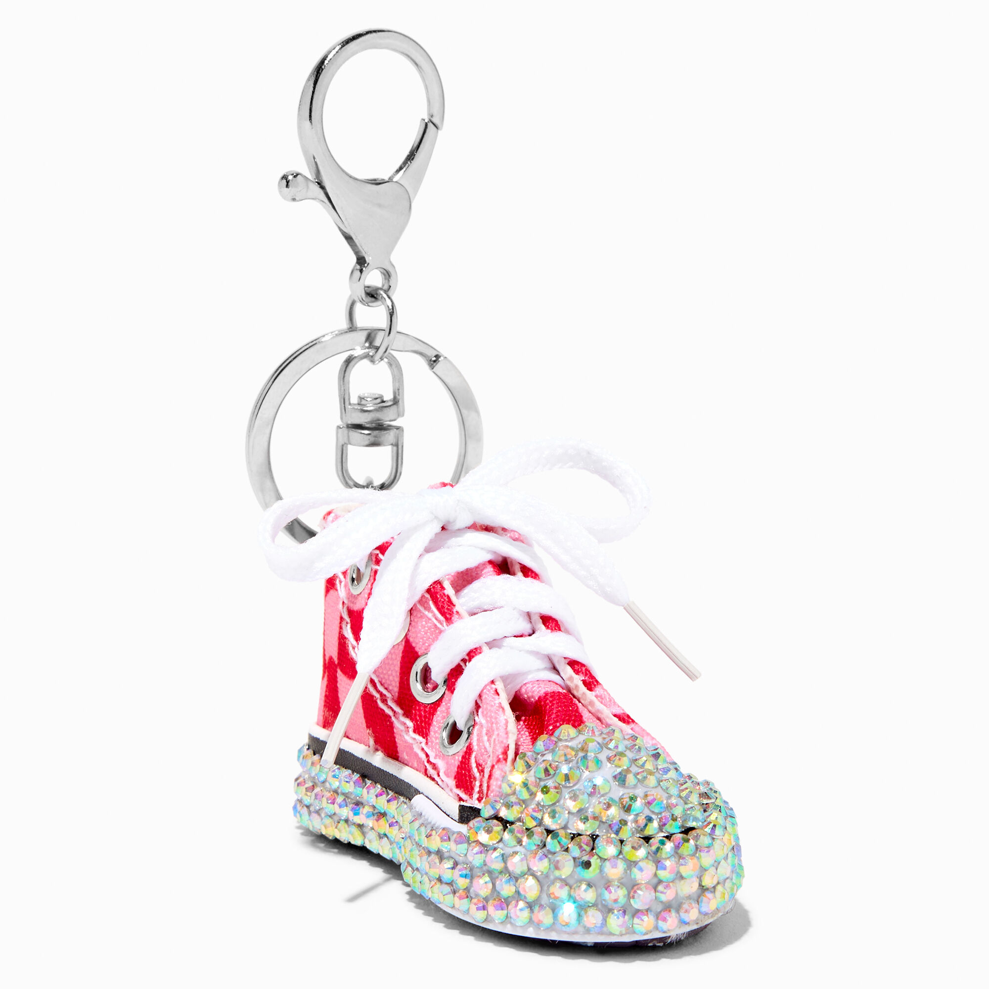 Pink converse keychain sales