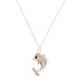 Crystal Dolphin Pendant Necklace,
