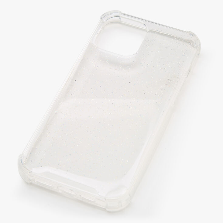 Clear Glitter Protective Phone Case - Fits iPhone&reg; 12 Pro Max,