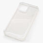 Clear Glitter Protective Phone Case - Fits iPhone&reg; 12 Pro Max,