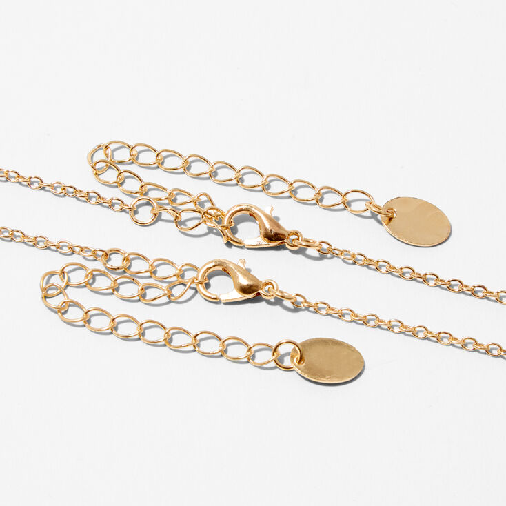Best Friends Heart Pendant Necklaces - 2 Pack,