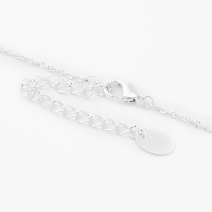 Silver Daisy Locket Pendant Necklace,