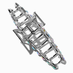 Silver Crystal Stars Hair Claw ,