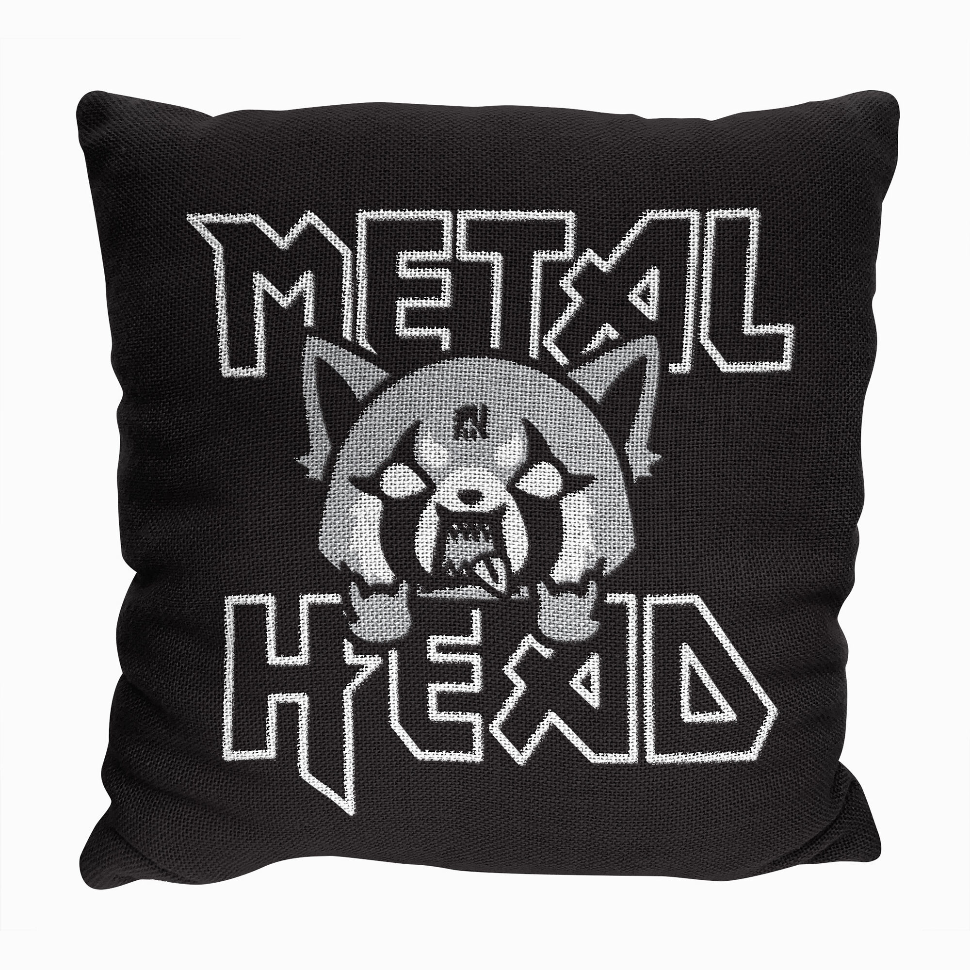 Sanrio® Aggretsuko® Metal Head Double Sided Jacquard Pillow (ds),