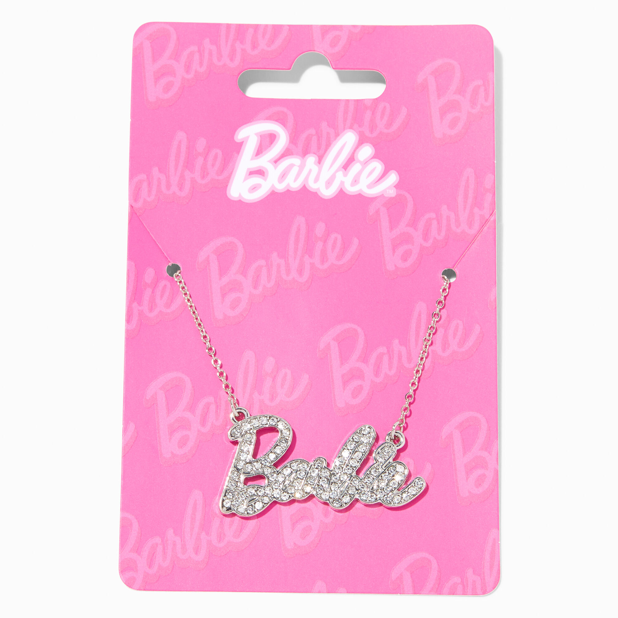 Barbie logo sale necklace