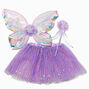 Lot de d&eacute;guisement &agrave; sequins violet papillon Claire&#39;s Club - Lot de 3,