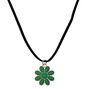Mood Flower Pendant Necklace,