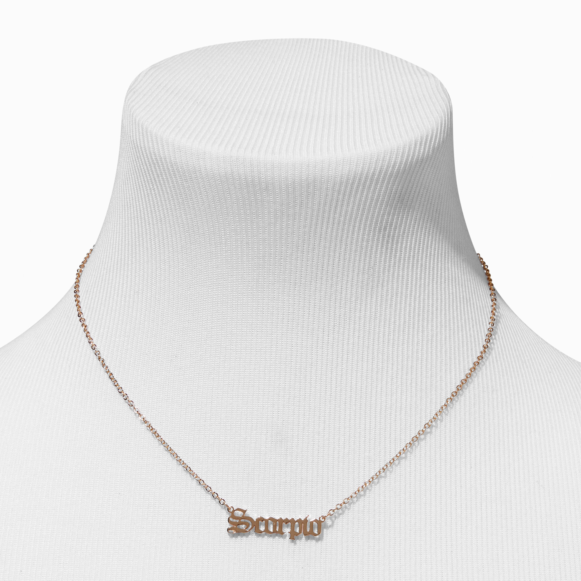 Scorpio Necklace - Silver – MM