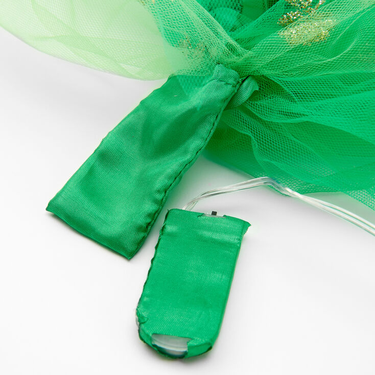 Shamrock Light-Up Tulle Tutu - Green | Claire's