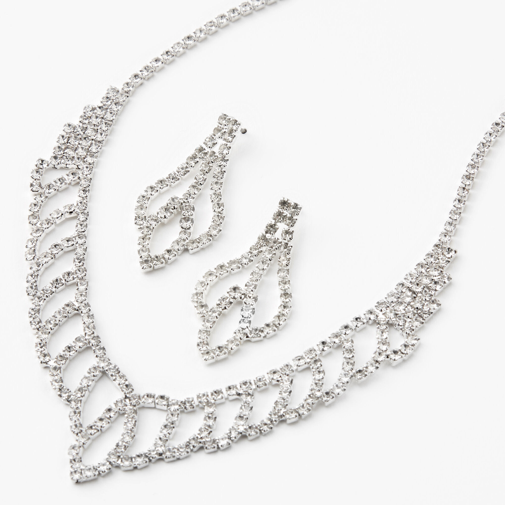 Claire's rhinestone top jewelry