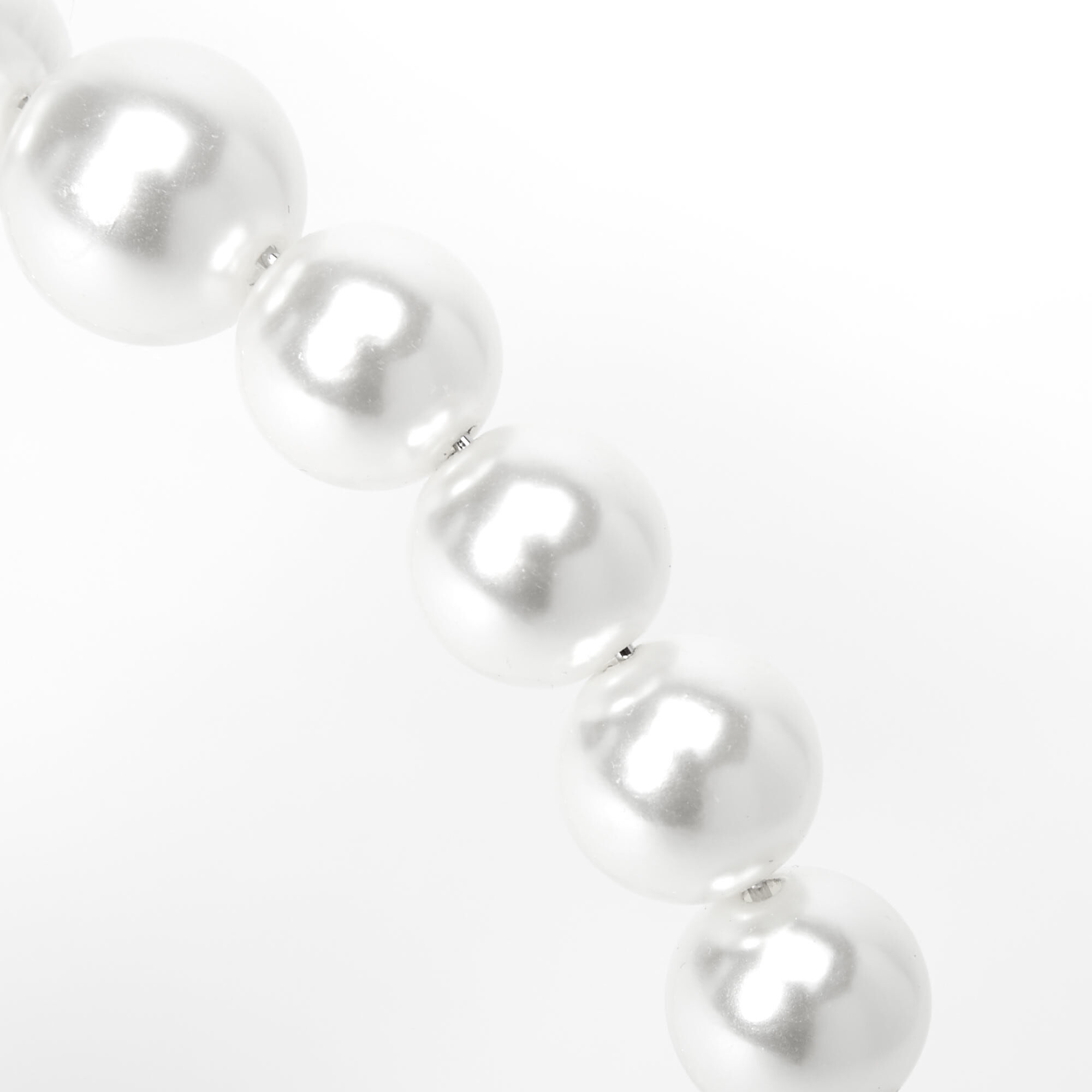 Chunky Pearl Headband - Ivory,