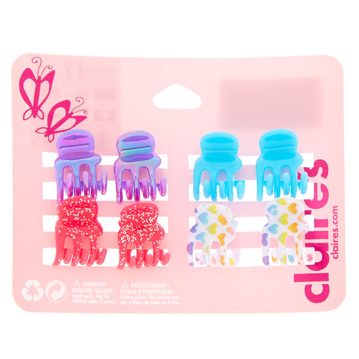 Lot de 8&nbsp;pinces &agrave; cheveux du Club&nbsp;Claire&#39;s,