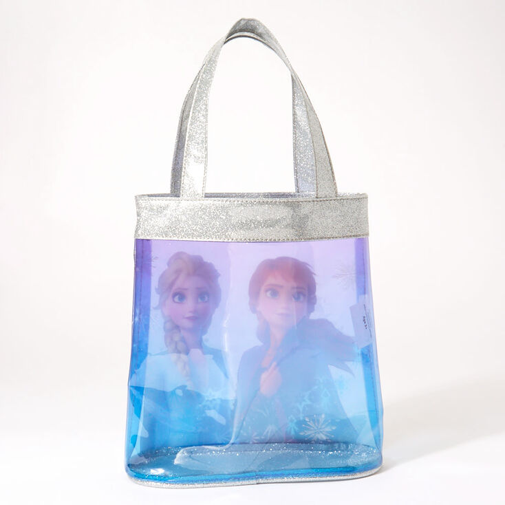 &copy;Disney Frozen 2 Elsa and Anna Tote Bag &ndash; Silver,