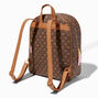 Brown Status Icons Medium Backpack,