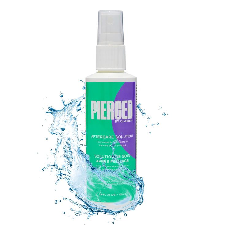 Ear Piercing After Care Cleanser Travel Spray,