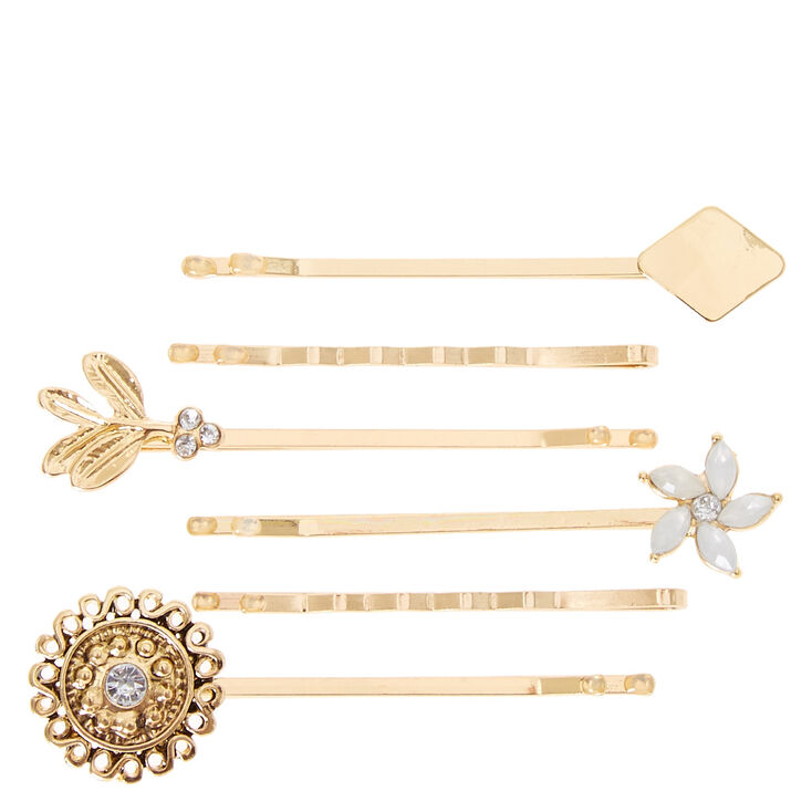 Multi Gold Bobby Pins