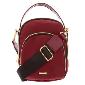 Go to Product: Messenger Crossbody Bag - Burgundy from Claires