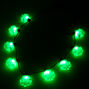 St. Patrick&#39;s Day Shamrock Light-Up Necklace,