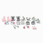 Clous d&rsquo;oreilles animaux adorables - Lot de 10,