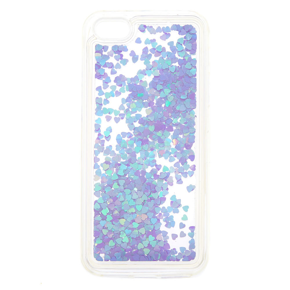Purple Hearts Shakey Phone Case,